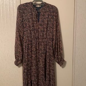 Beautiful green and red high low dress